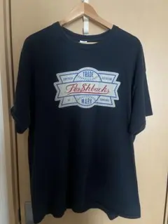 Flashbacks ロゴTシャツ XL ネイビー