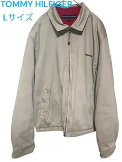 トミーヒルフィガー　Tommy Hilfiger アウタースウィングトップ　L