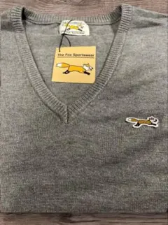 週末値下げ【新品】PENNEYS 別注 THE FOX ロゴワッペン Vネック