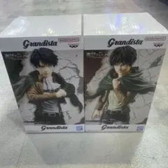 進撃の巨人 エレン・イェーガー リヴァイ Grandista フィギュア