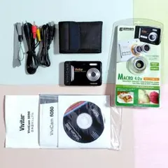 美品 ビビター ViviCam 5050 ブラック 専用レンズ 防水ケース付き 2026年最新】vivicam 5050の人気アイテム - メルカリ
