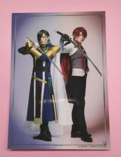 刀ミュ　静かなる夜半の寝ざめ　ランダムペアブロマイド　にっかり青江、後家兼光