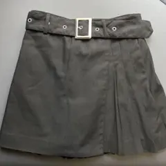 ブラック プリーツスカート Fサイズ　キャロットパンツ