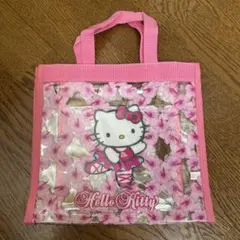 レア Hello Kitty 2001年 トロピカル柄 ビニールバッグ 新品 未使用品タグ付】 ハローキティ ビニールバッグ 2001年製 トロピカル