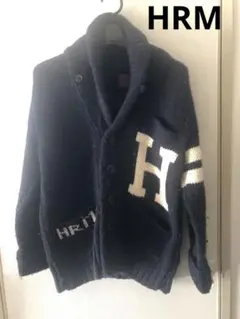 HOLLYWOOD RANCH MARKET カウチン ニット カーディガン HOLLYWOOD RANCH MARKET】「HR」ワッペンをあしらった新作ニット