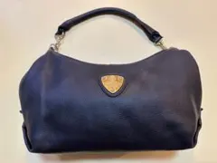 ATAO 黒 レザーハンドバッグ