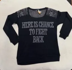 ゴーストオブハーレム★トップス★ブラック★ ニット★スカル★黒