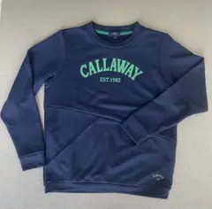 【美品】CALLAWAY レディース トレーナー L ネイビー