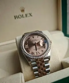 ROLEX デイトジャスト ダイヤモンドセッティング