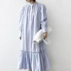 シップス　ストライプシャツワンピースのサムネイル