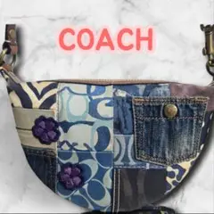 coach ハンドバッグ ショルダーバッグ シグネチャー パッチワーク coach コーチ ワンショルダーバッグ シグネチャー 総柄 パッチ