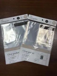 amifa Clear pocket A5 6リング用リフィル 両面4ポケット