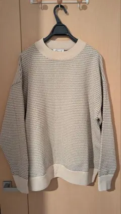 THE SHOP TK　バーズアイグラデーションニットのサムネイル