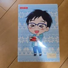 ユーリ!!! on ICE　LOTTEコラボ　ミニクリアファイル　勇利