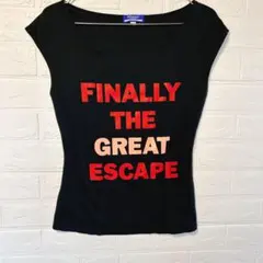 【極美品】バーバリーブルーレーベル BURBERRYロゴTシャツ 38 黒