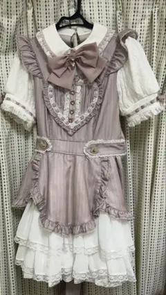 LIZLISA ハートエプロンワンピース