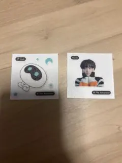 BTS Jin The Astronaut ステッカー 2枚セット