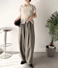 コクーンイージーパンツ