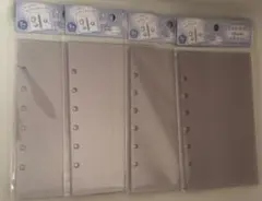 クーリア　とうめいシールシート　クリア　4点セット