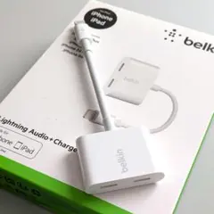 belkin lightning デュアルアダプター