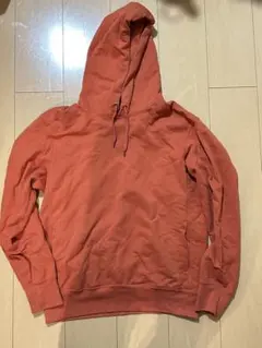 UNIQLO オレンジ スウェットプルパーカー Lサイズ