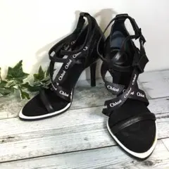 Chloe クロエ レースアップサンダル C57のサムネイル