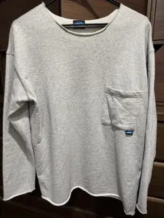 ［新品未使用］KAVU グレー スウェットシャツ Sサイズ