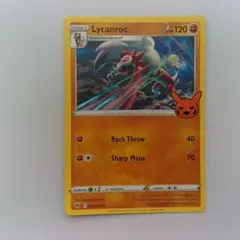 Lycanroc ポケカ 英語版 Trick or Trade　ハロウィン