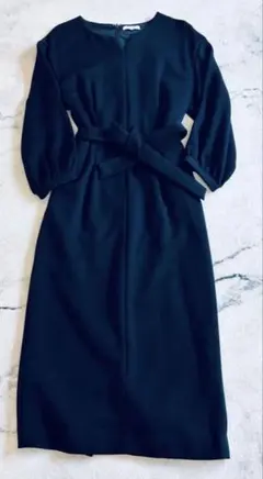 PLST プラステ　ネイビーワンピース　行事にピッタリ✨