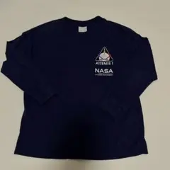 ZARA アポロ計画 長袖カットソー サイズ6 ネイビー