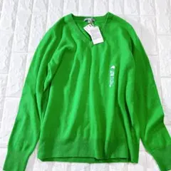 新品未使用 ユニクロ UNIQLO カシミヤ Vネック ニット セーター XL