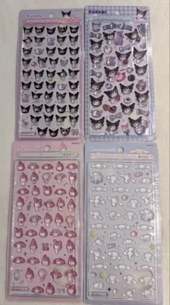 ボンボンドロップシール　4枚セット