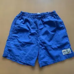 BREEZE ナイロンハーフパンツ ブルー 130cm