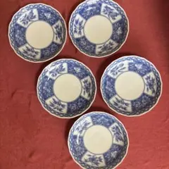 □中国景徳鎮 ホタル赤絵金彩龍紋 小皿 中国茶器 皿 5枚セット - メルカリ