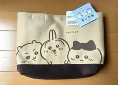ちいかわ　しまむら　コラボ　ミニトートバック　ベージュ　茶色
