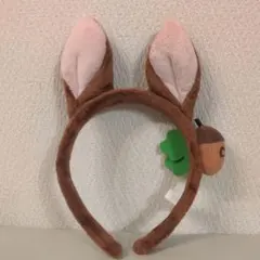 ディズニー　チップとデール　カチューシャ【廃盤品】チップ