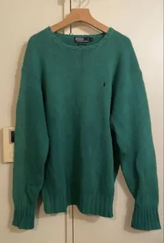Polo by Ralph Lauren コットンニット グリーン