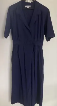 最終値下げ　UNIQLO イネス　オープンカラーワンピース
