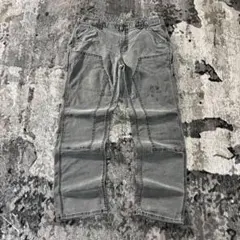 極上フェード 希少カラー 一点物 薄手生地 ワークパンツ リアルワーク味