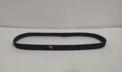 PUMA 헤드밴드 블랙 핑크 로고