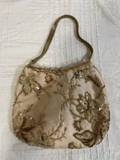 DESMO スパンコールバッグ　パーティバッグ