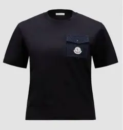 モンクレール MONCLER ネイビー Tシャツ へプラム ドッキング - メルカリ