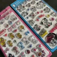 ２枚セット❤️正規品内藤ルネシール❤️パンダアニマル平成レトロ ドロップ立体3D昭和