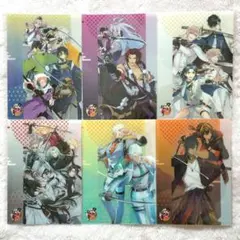 《刀剣乱舞》クリアファイル A5 全6種コンプリート 6枚 セブンイレブン 限定