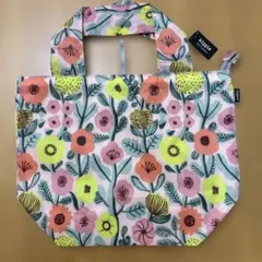 kippis エコバッグ 花柄 ファスナー付きのサムネイル