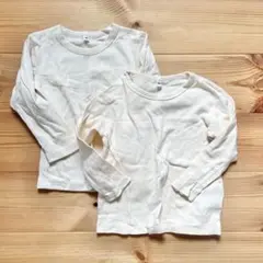 無印良品　ロングTシャツ　2枚