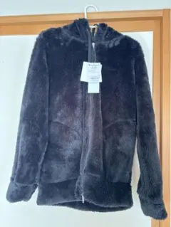 Champion フリースジャケットパーカー L ブラック　タグ付き