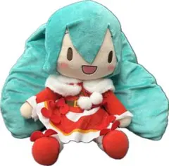 19 初音ミク　ふわぷちLぬいぐるみ　クリスマス