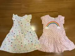 90サイズ　H&M ワンピース 86/92 2点セット