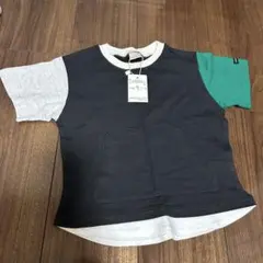 petit main カラーブロック Tシャツ 100のサムネイル